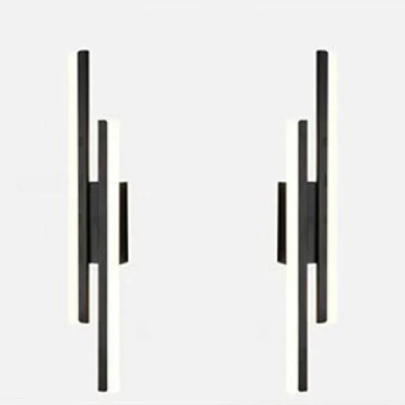 Applique murale LED design noir