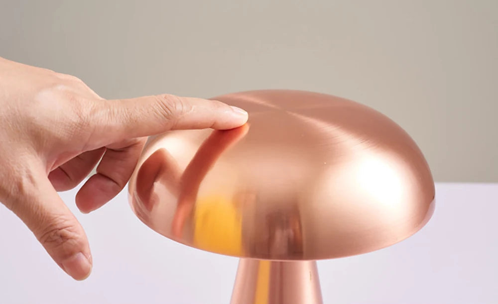 Lampe de bureau champignon LED Tactile