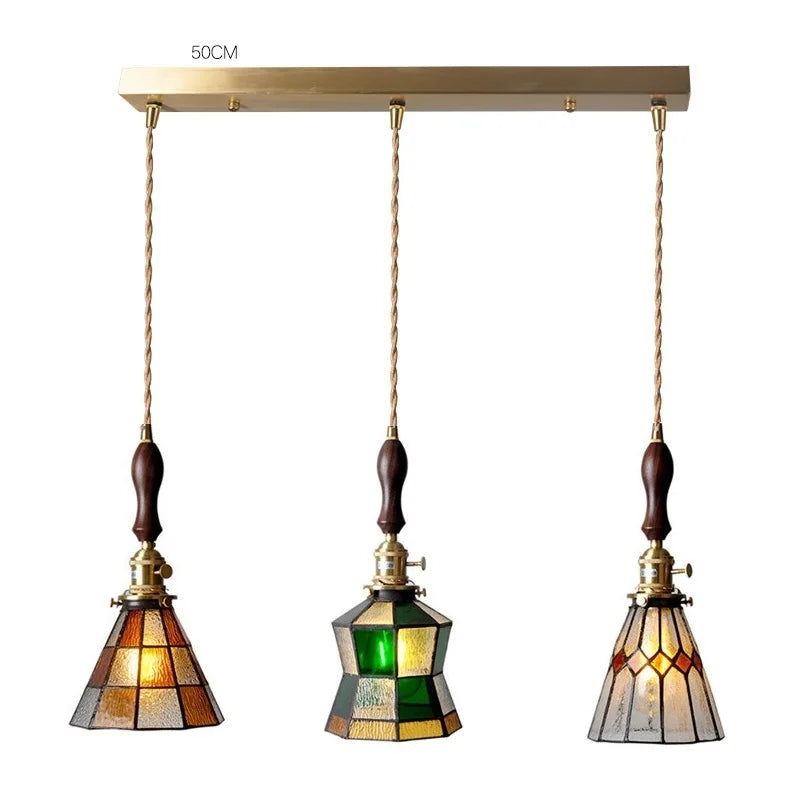 Suspension treillis scandinave rétro chic