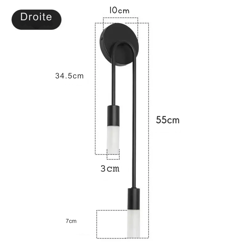 Applique LED Moderne minimaliste