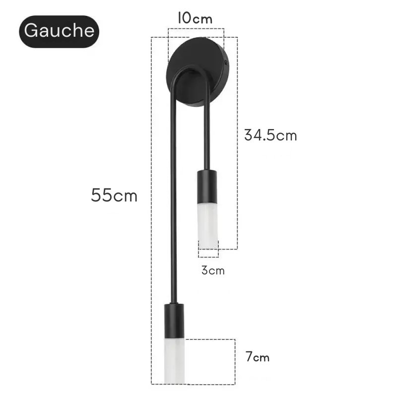 Applique LED Moderne minimaliste