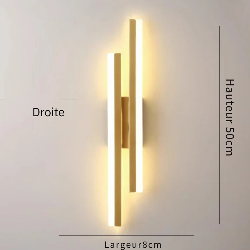 Modern LED Wall Light for Living Room Stairs Bedroom Corridor Wall Sconces Lamp Home Interior Decoration Lighting Fixture