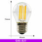 Ampoule LED rétro Edison E27 G45 Blanc froid