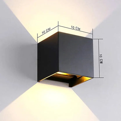 Applique LED Extérieure  Noire