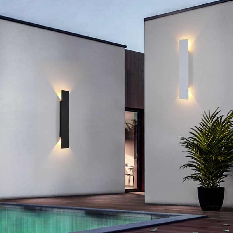 Applique LED extérieure moderne