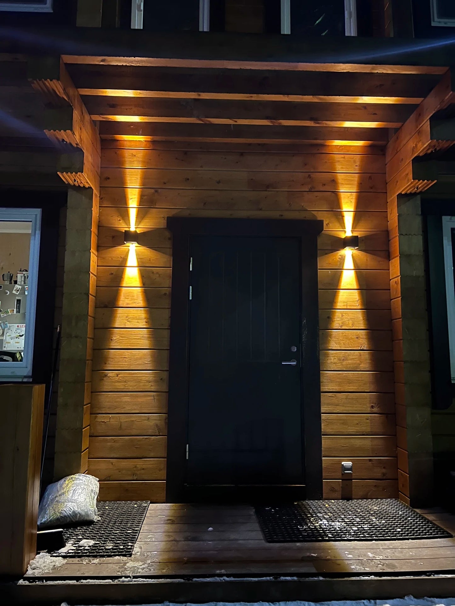 Applique LED porte d'entrée