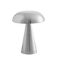 Lampe de bureau champignon LED Argenté