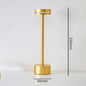 Lampe de bureau champignon LED Moderne Design Or