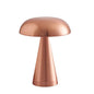 Lampe de bureau champignon LED Or Rose