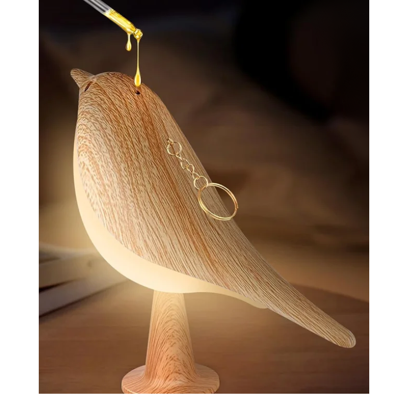 Lampe oiseau diffuseur d'huiles essentielles