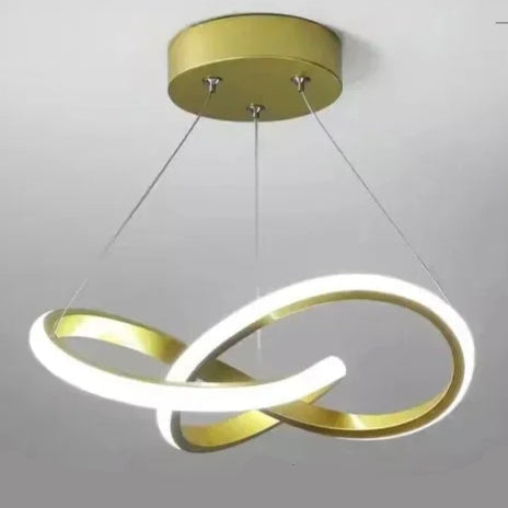 Lustre Designe et Moderne doré