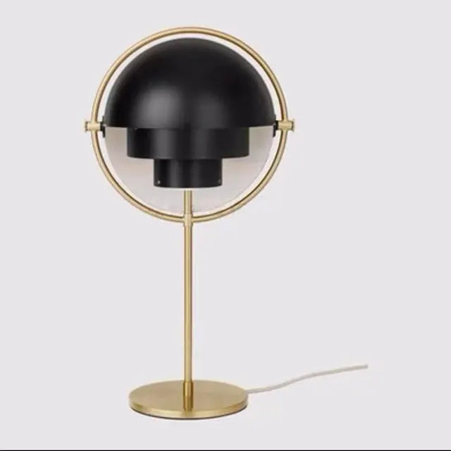 Lampe à poser en métal lumière chaude