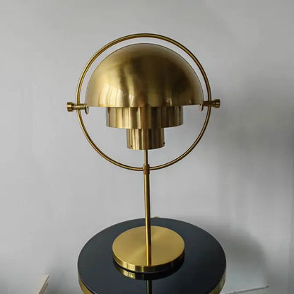Lampe à poser en métal lumière chaude