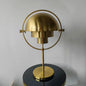 Lampe à poser en métal lumière chaude