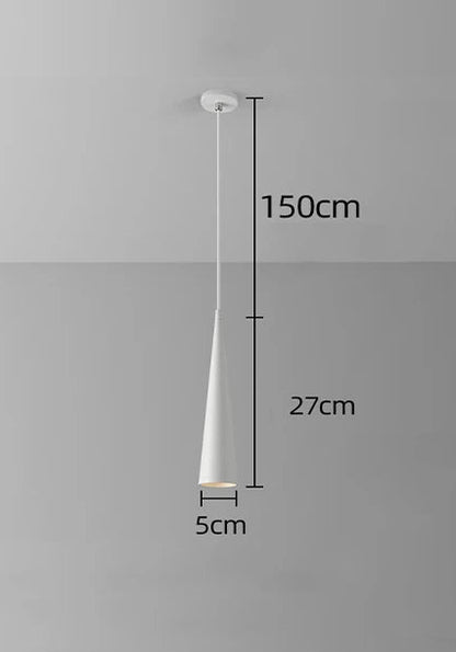 Suspension LED Conique Blanc