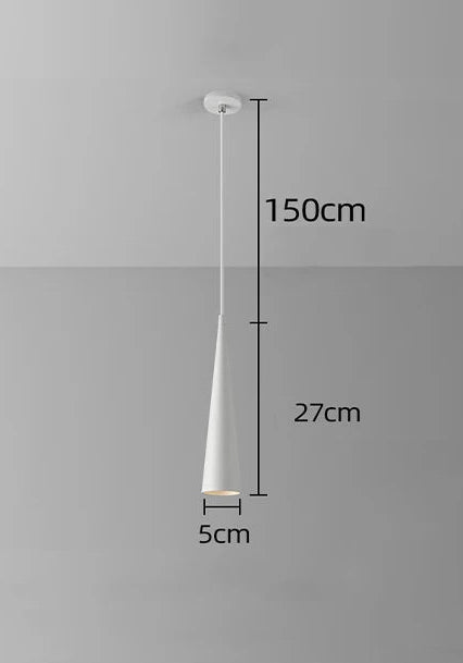 Suspension LED Conique Blanc