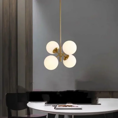 Suspension nordique boule de verre