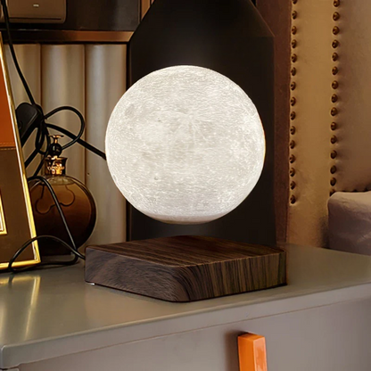 Veilleuse Lune LED volante moderne et design