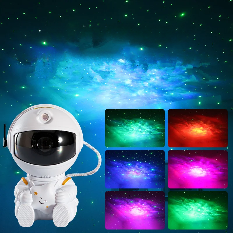 Galaxy Projector Led Night Light Star Projector Astronaut Projector Galaxy Light for Home Decorative Bedroom Children Kids Gift